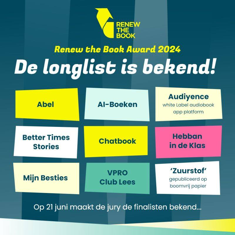Audiyence moved to @icontact.bsky.social (@audiyence) on Twitter photo Happy to see that our Audiyence white label #audiobook app platform made it to the longlist of the Renew the Book 2024 innovation awards!
renewthebook.com/longlist/
#audiobooks #ebooks #RenewTheBook <a href="/icontactnl/">Icontact moved to @icontact.bsky.social</a> @InCT Happy to see that our Audiyence white label #audiobook app platform made it to the longlist of the Renew the Book 2024 innovation awards!
renewthebook.com/longlist/
#audiobooks #ebooks #RenewTheBook <a href="/icontactnl/">Icontact moved to @icontact.bsky.social</a> @InCT