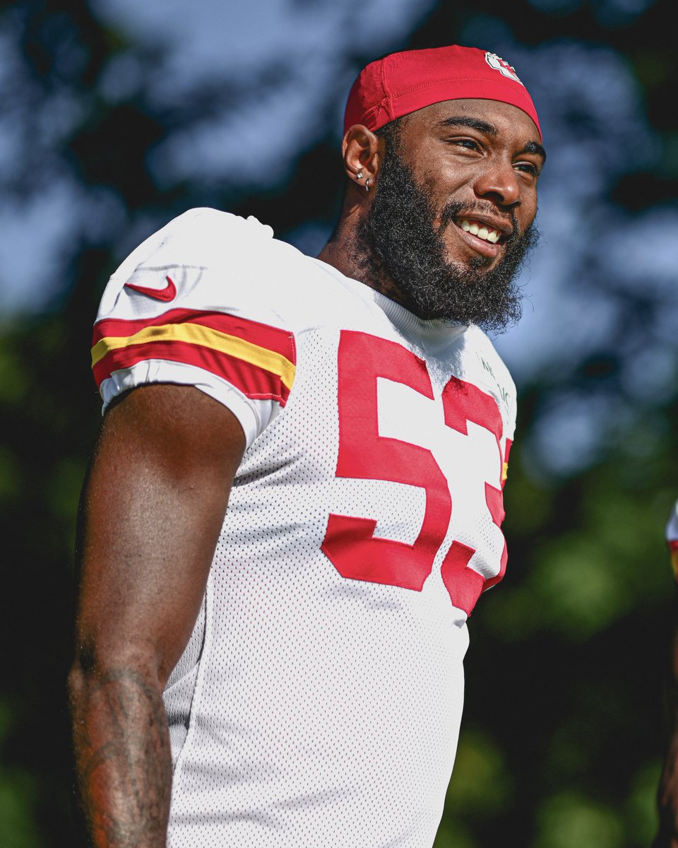 Chiefs's tweet photo. Our thoughts and prayers are with BJ Thompson. Chiefs Kingdom, help us wish him a speedy recovery! https://t.co/GkXwG2zfZm