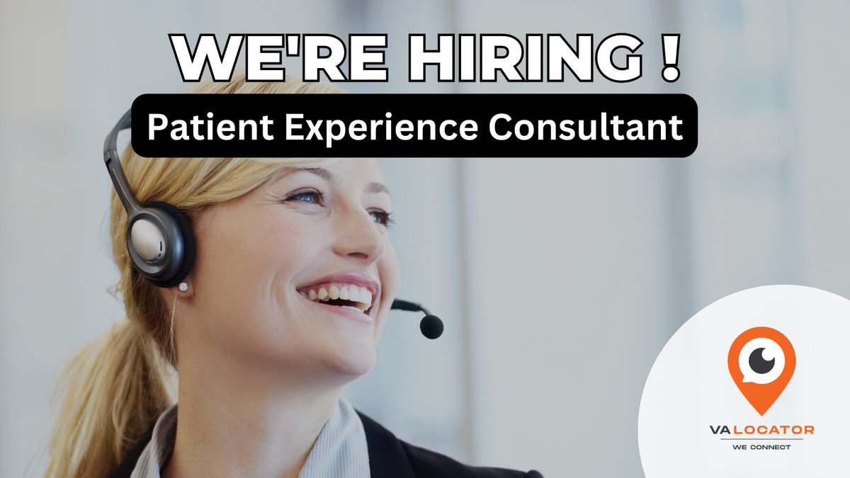 We are seeking a dynamic and proactive Patient Experience Consultant to join our remote team. You will play a crucial role in our client engagement, ensuring potential and existing clients receive excellent service and support. valocator.com/job/patient-ex…