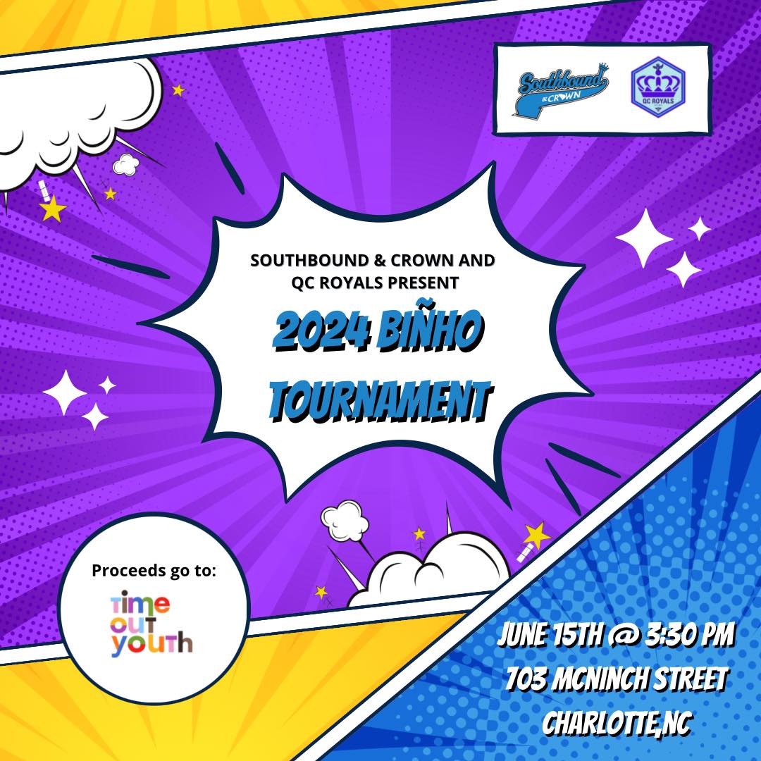 SouthboundCrown's tweet photo. We have partnered with @QC_Royals and @Triad40Thieves for our first annual Biñho tournament to benefit @TimeOutYouth. It will start at 3:30pm at our 6/15 DC United tailgate. See below on how to enter 👇

#ForTheCrown https://t.co/DrFxD6UjXL