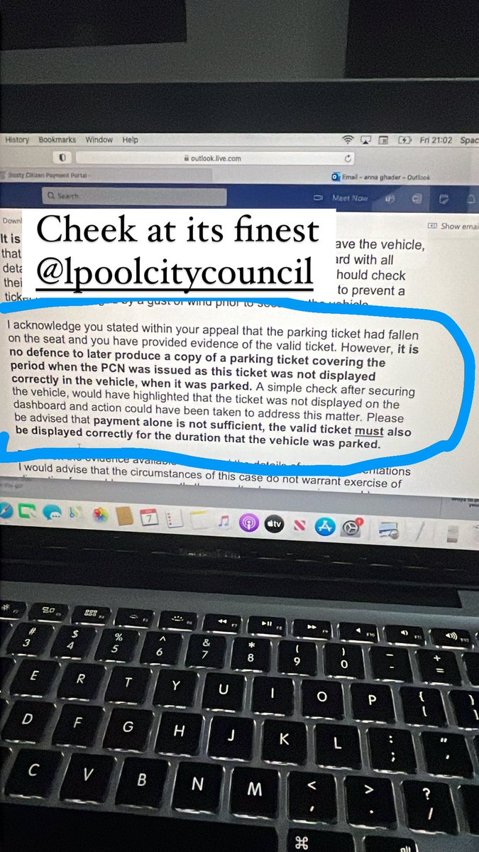 anna_ghader's tweet photo. @lpoolcouncil how can liverpool council reject my appeal when i did have the parking ticket? I explained it must have fallen into the drivers seat whilst i was seeing to my new born baby- we know how manic that can be! I’m disgusted in the council- do you all need a bonus? https://t.co/Jts8QxitrE