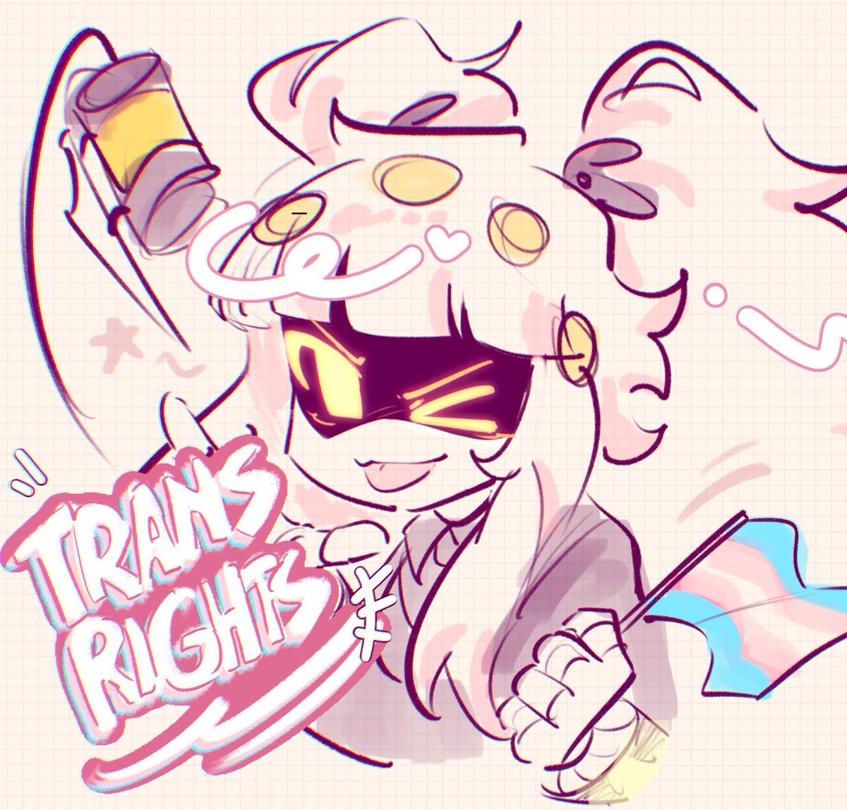 tsukyiio's tweet photo. J murder drones says 🏳️‍⚧️:: https://t.co/cxW9OSsmfa