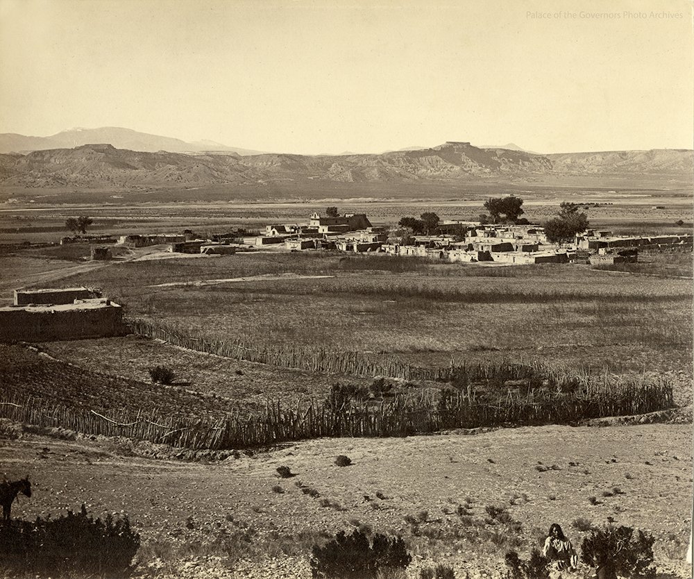 View of #SanIldefonsoPueblo, #NewMexico, 1879 - 1880?
Photographer: John K. Hillers (POG 004590)