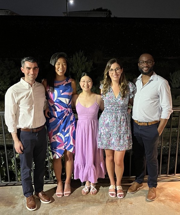 Duke_GI_'s tweet photo. Watch out world, here they come! Congratulations to this brilliant class of Duke Gastroenterology Fellows! What an amazing journey it has been.
@DukeMedicine @DukeMedSchool #FellowsGraduation #GIFellows https://t.co/mVMEGGnpKF