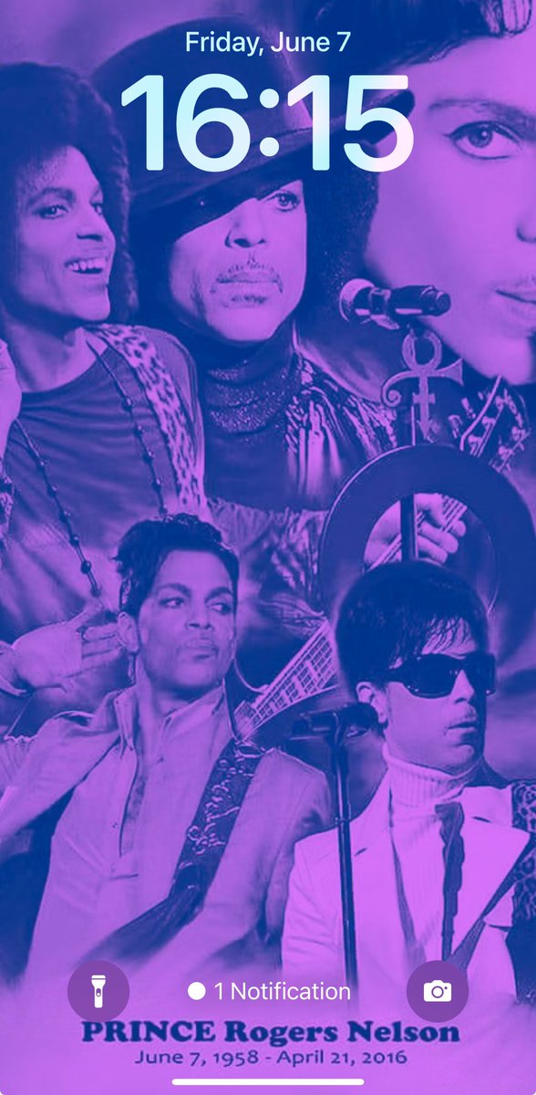 kspsportstalk's tweet image. To the man who will forever be my Home Screen, #ThePurpleOne … Happy Birthday Prince Rogers Nelson! You brought light to music in a way that will and can never be replicated. 💜💜💜