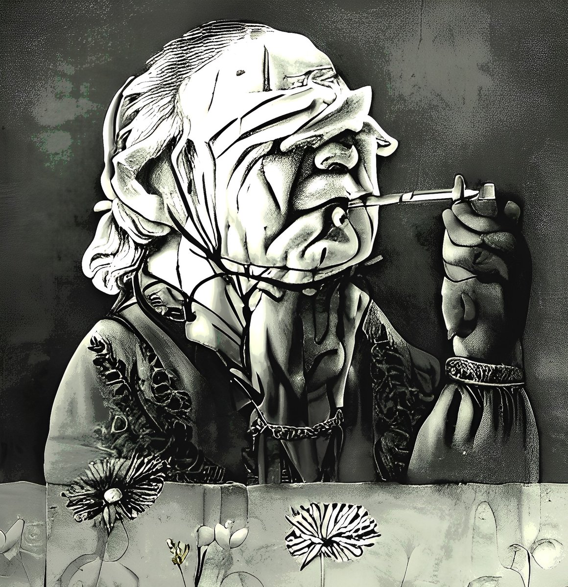 "Anything Is Possible"

I see,
Said the blind man,
To the deaf man, 
That could not hear,
Whistling tongueless, yet, 
Smelling all of the flowers, 
Through a blocked nose.

1/1 <a href="/objktcom/">objkt</a> 300 $XTZ Link below: