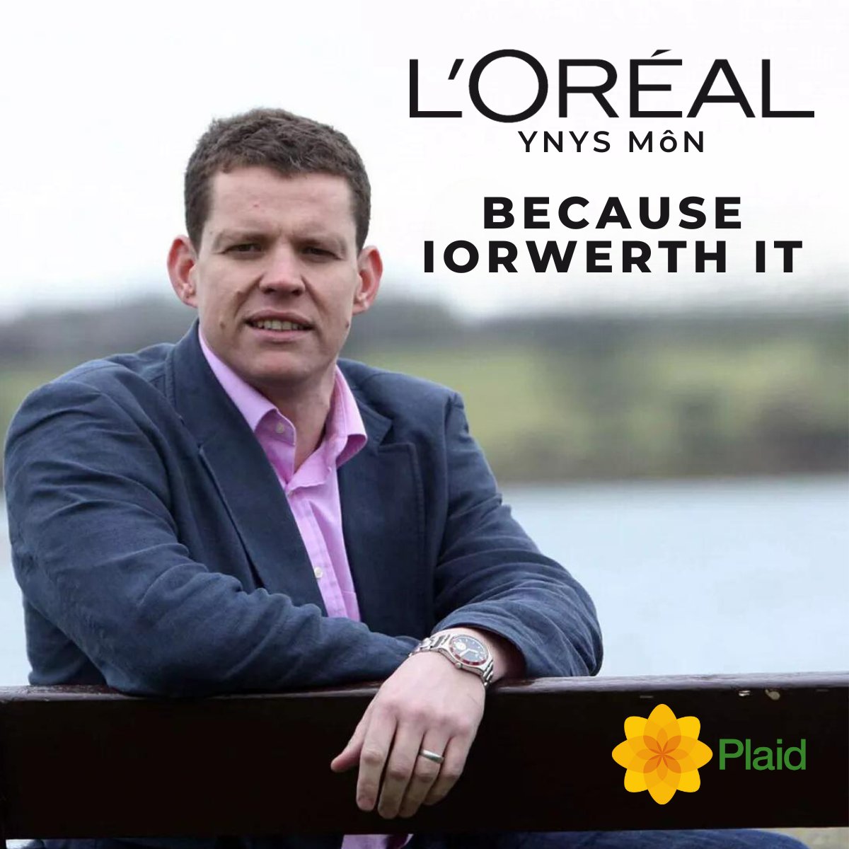 AbolishWestmin's tweet photo. Vote @Plaid_Cymru🌼 on 4 July.

Because Iorwerth it! ❤️🏴󠁧󠁢󠁷󠁬󠁳󠁿 https://t.co/ivNbDVkbgo