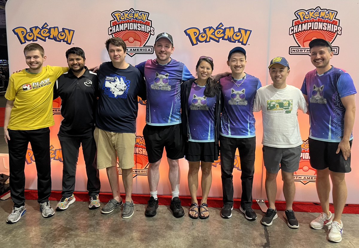 Cool Cats (@coolcatsgames) on Twitter photo Cool Cats rolled deep at #NAIC (missing <a href="/KSui227/">KimiSui227</a> in photo)! 😻
Congratulations to <a href="/Auburnnnn_/">Auburnnnn</a> <a href="/ShinyDialga45/">ShinyDialga45</a> <a href="/hsineerg/">Cindy</a> for making Day 2 and to Cindy, Shiny, and <a href="/pogoTwastell/">twastell</a> for qualifying for Worlds!
#PlayPokemon Cool Cats rolled deep at #NAIC (missing <a href="/KSui227/">KimiSui227</a> in photo)! 😻
Congratulations to <a href="/Auburnnnn_/">Auburnnnn</a> <a href="/ShinyDialga45/">ShinyDialga45</a> <a href="/hsineerg/">Cindy</a> for making Day 2 and to Cindy, Shiny, and <a href="/pogoTwastell/">twastell</a> for qualifying for Worlds!
#PlayPokemon