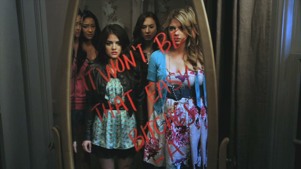 weblittleliars's tweet photo. queria esquecer pretty little liars só para assistir tudo de novo como se fosse a primeira vez. https://t.co/Ec4ugFR1MT