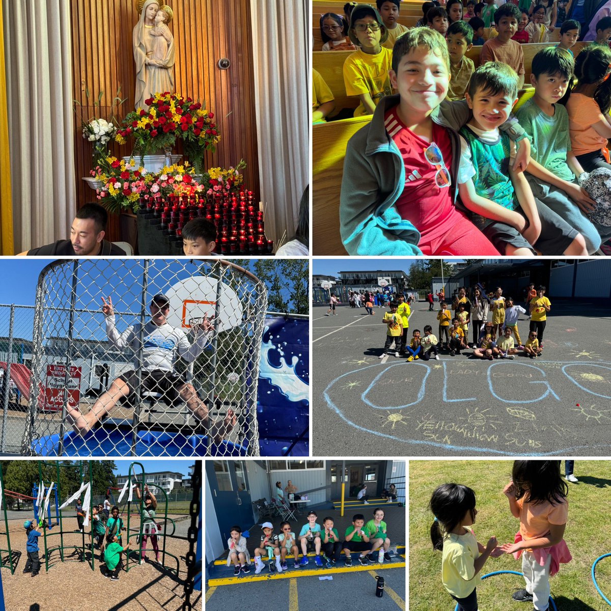 OLGCSurrey's tweet photo. First we prayed and then we played! #FunDay2024 is a wrap! What an eventful day. Lots of smiles and laughter 😆 #cisva #olgcbestinbc https://t.co/wogCSyAo7y