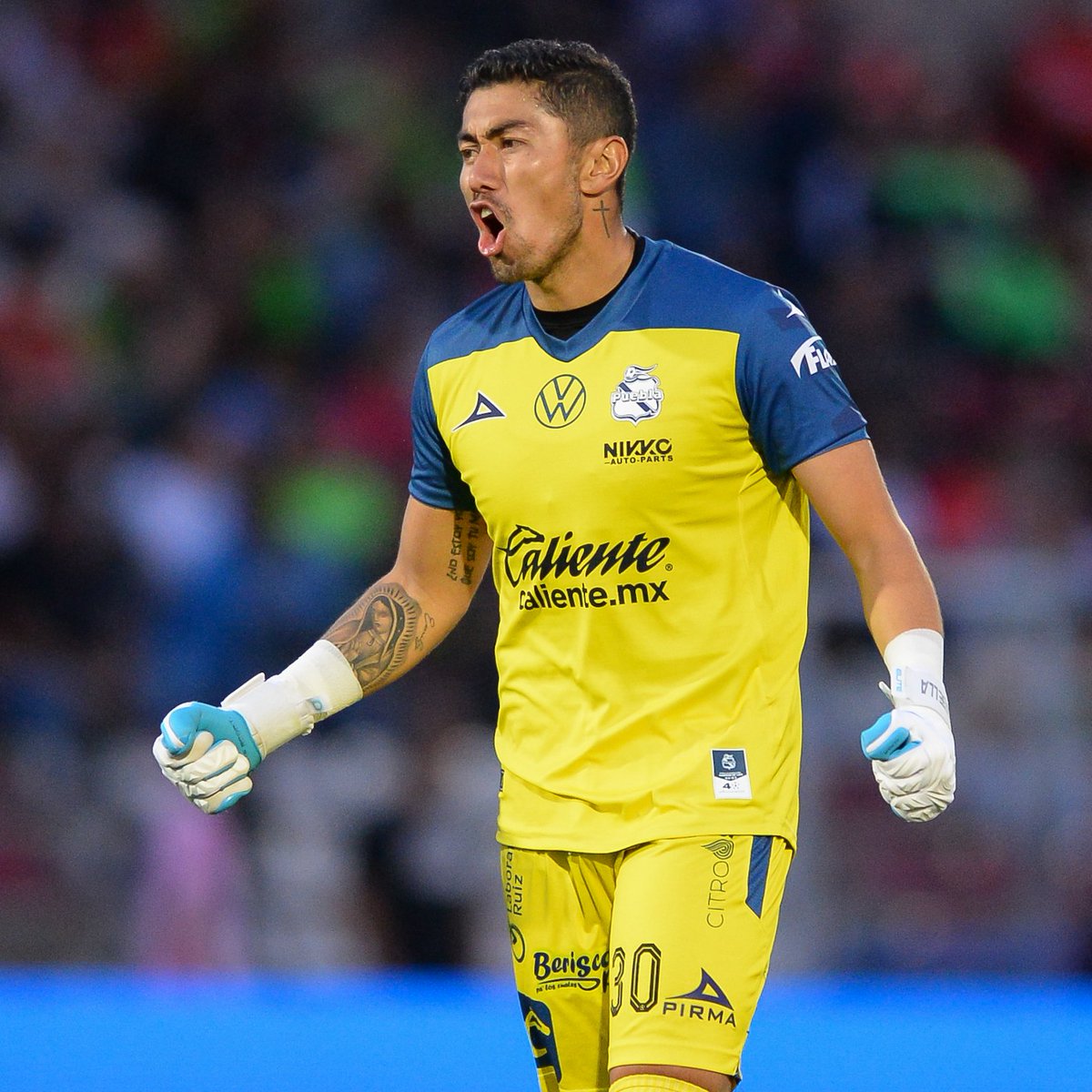 LigaBBVAMX's tweet photo. ¿Sabías Qué 📚⚽️?

Jesús Rodríguez, del @ClubPueblaMX y Julio González, de los @PumasMX, terminaron como los porteros con más atajadas en la temporada 2023-24 📊

Rodríguez: 134 🕷️
González: 130 🦸🏻 https://t.co/HyCOFas5xW