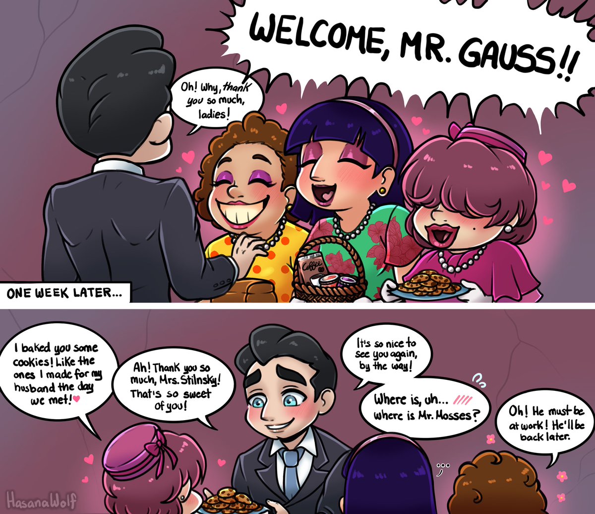 HasanaWolf's tweet photo. Just a little bridge between comics ๐คญ I rly wanted to draw Izaackโs fan club๐คฃ
-
#thatsnotmyneighbor #milkman #francismosses #izaackgauss #margarettebubbles #rafttellyncappuccin #loisstilnsky #drwafton #stevenrudboys #izaackxfrancis #francisxizaack #franzaack #reportingmilk https://t.co/DOOo727rd4