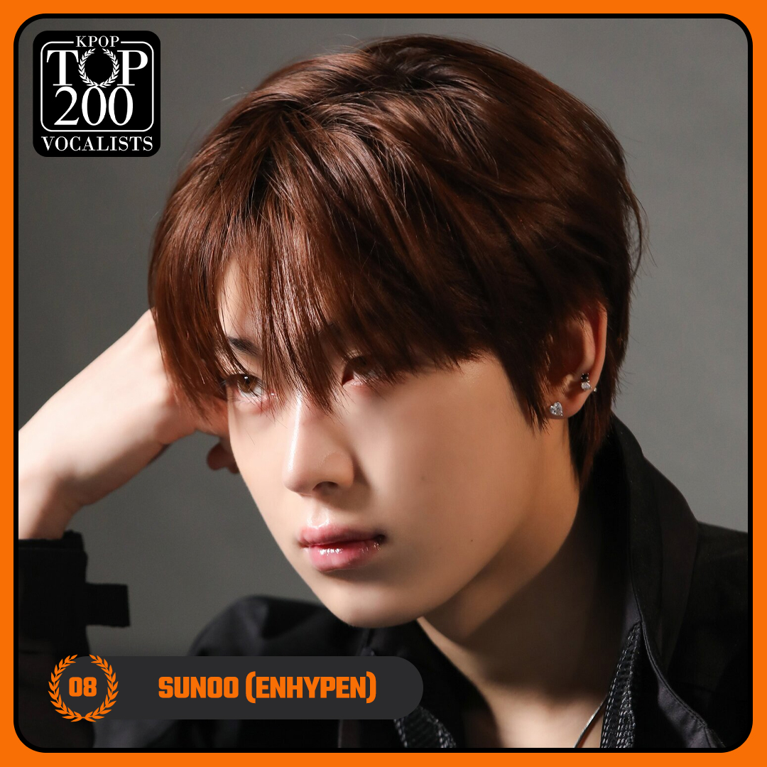 TOP 200 – K-POP VOCALISTS

#8 SUNOO (#ENHYPEN)

Congratulations! 🎉