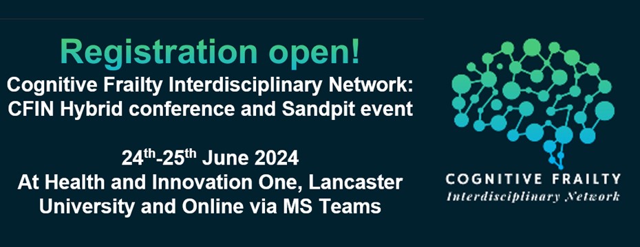 Abstract submission is closed now, but registration is still open for the 2nd CFIN Conference!
See more information and the link to registration here:
ukanet.org.uk/cfin/events/
The conference is free to attend in person or online.