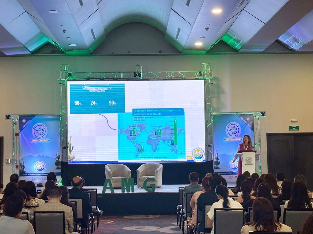 AMGeriatriaAC's tweet image. Primer ponencia del #Módulo8 - Osteosarcopenia -, con el tema “Caídas y osteoporosis: el rol de la fragilidad”, a cargo de la Dra. Isabel Rodríguez Sánchez.

#Osteosarcopenia #DraIsabelRodríguezSánchez #CongresoAMG #SomosGeriatras #SomosAcademia