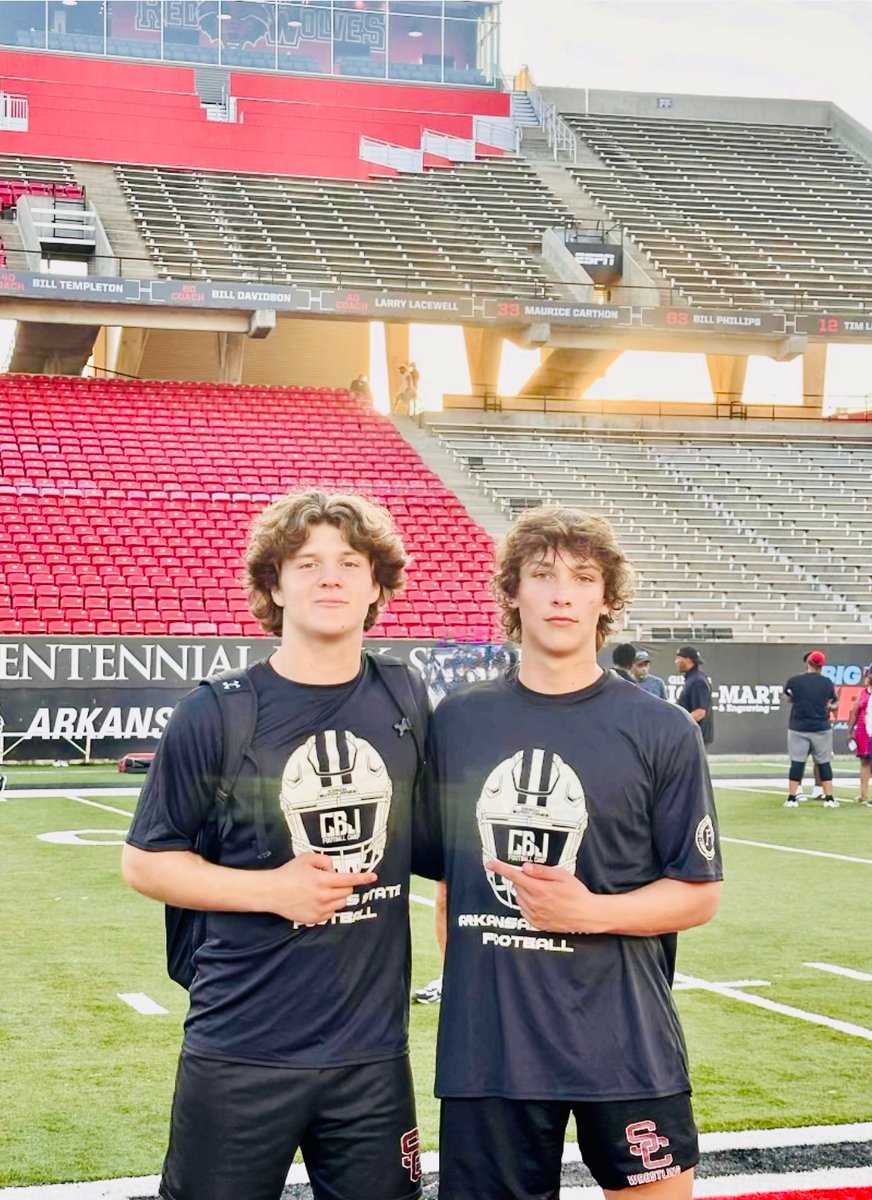 <a href="/AStateFB/">Arkansas State Football</a> put on a great camp! Thankful that I got to be part of it! <a href="/EricGinther/">Eric</a> <a href="/CoachButchJones/">Butch Jones</a> <a href="/scbisonfootball/">Station Camp Football</a> <a href="/SCCoachB/">CoachBain</a>
