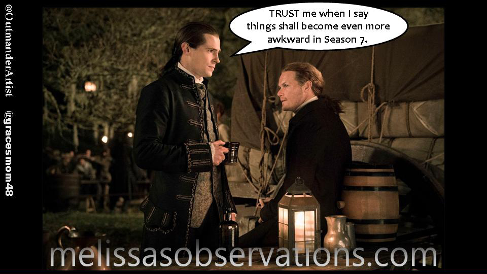 This #Outlander @Gracesmom48 &amp; <a href="/OutmanderArtist/">@OutmanderArtist</a> rerun (in honor of Melissa’s June 8th Birthday) is from Season 5;  #DavidBerry  #LordJohnGrey  <a href="/BerrysBeefsteak/">Berry's Beefsteak</a>  <a href="/DavidBerryFans/">DavidBerryFans</a>  <a href="/SamHeughan/">Sam Heughan</a> #EqualityForAll  #SmashThePatriarchy melissasobservations.com