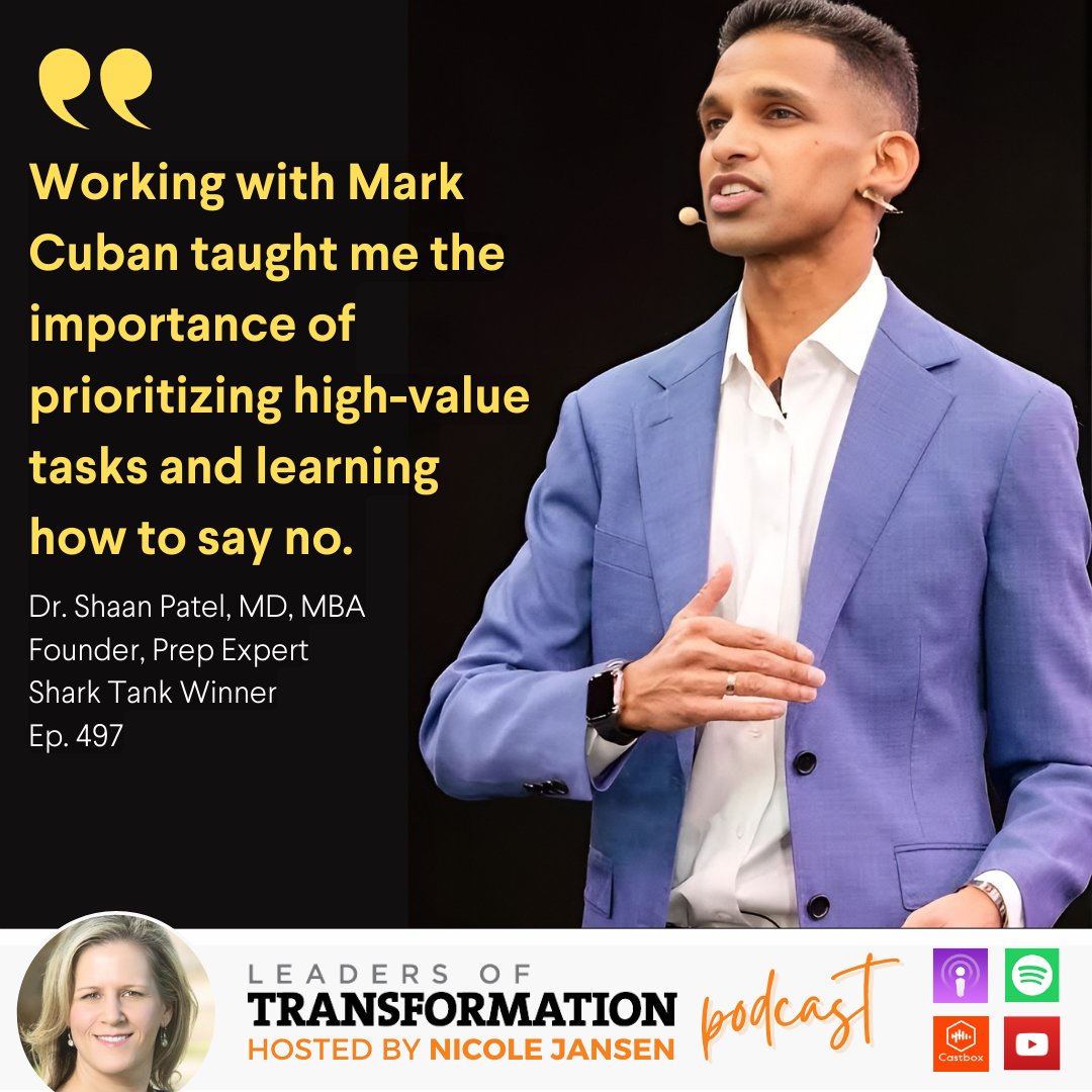 Dr. Shaan Patel founder of <a href="/Prep_Expert/">Prep Expert Test Preparation</a> shares his incredible story of achieving a perfect #SATscore winning a #SharkTank deal and helping over 100,000 students elevate their SAT results and gain $100M in #collegescholarships bit.ly/4aRqtr6

#entrepreneur #podcasts