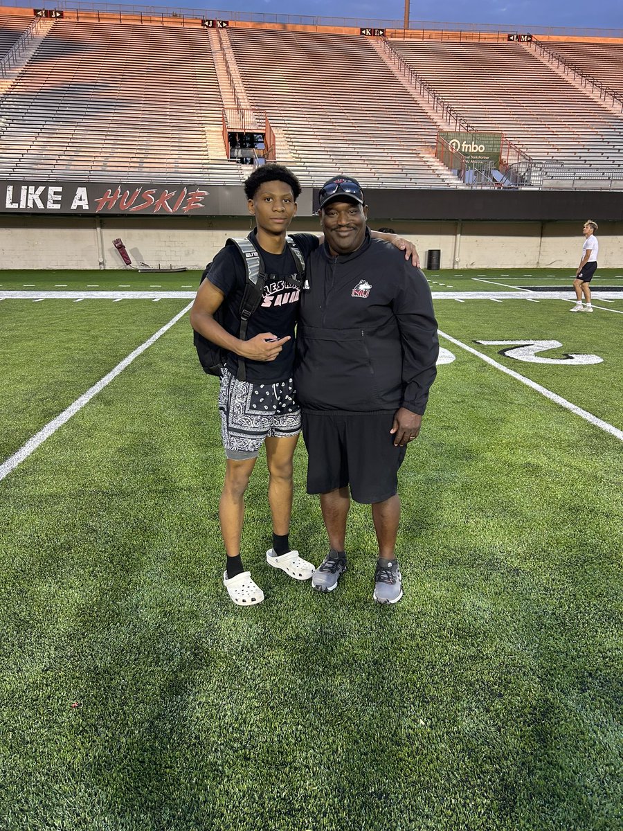 Had a great camp competing at <a href="/NIU_Football/">NIU Football</a> . Thank you to <a href="/CoachDJBland/">DJ Bland</a> for helping me get better today.