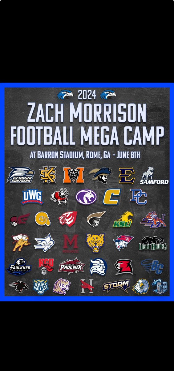 I will be attending the Shorter Mega Camp Saturday, June 8th.