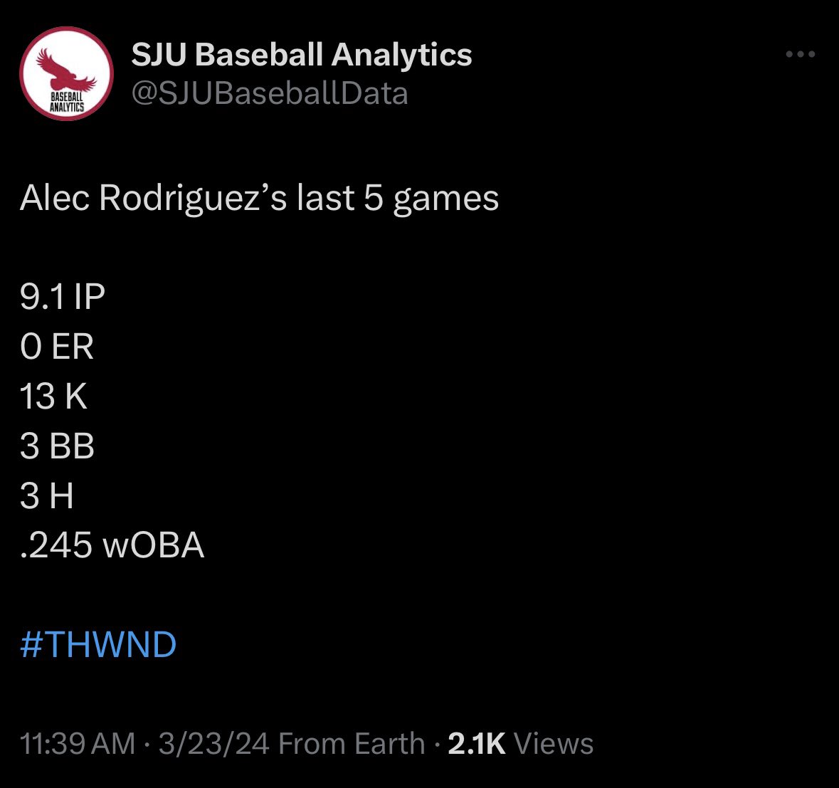 Alec Rodriguez tweet media
