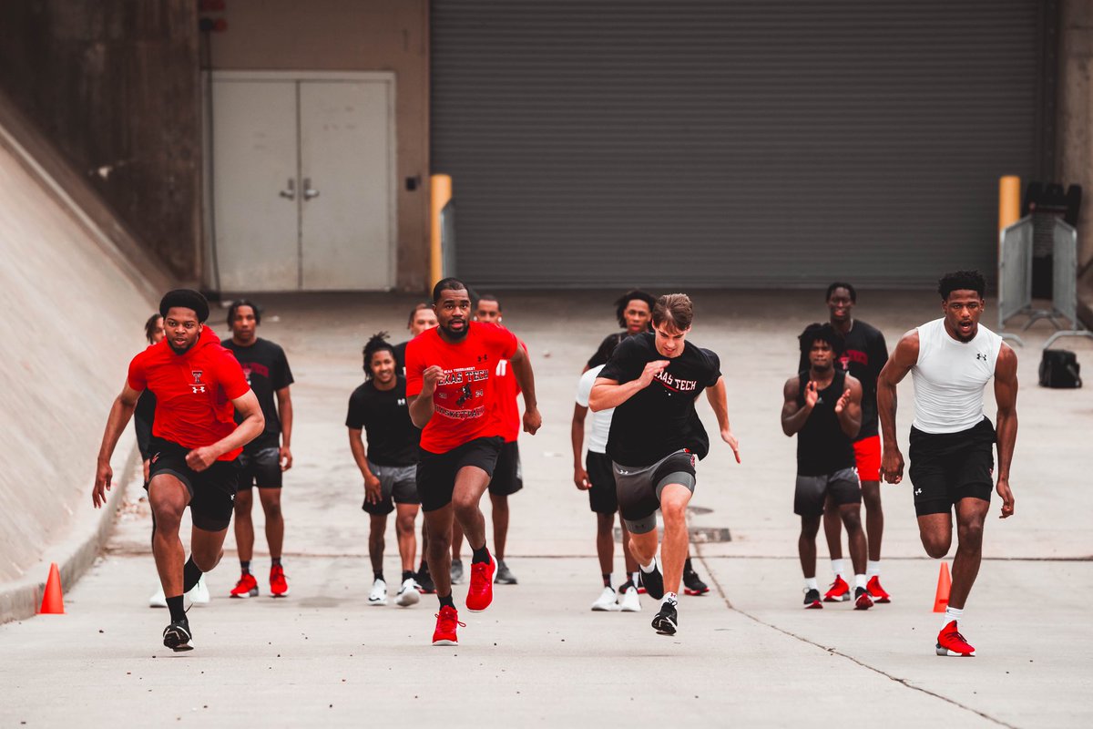 TexasTechMBB's tweet image. Racing into the weekend 💨