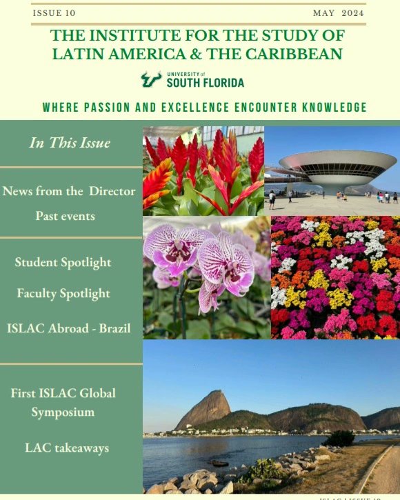 📩 Dear ISLAC community 
  
We want to share with you Issue 10 of the ISLAC Newsletter.

Check it out in our website ➡️ usf.edu/arts-sciences/…