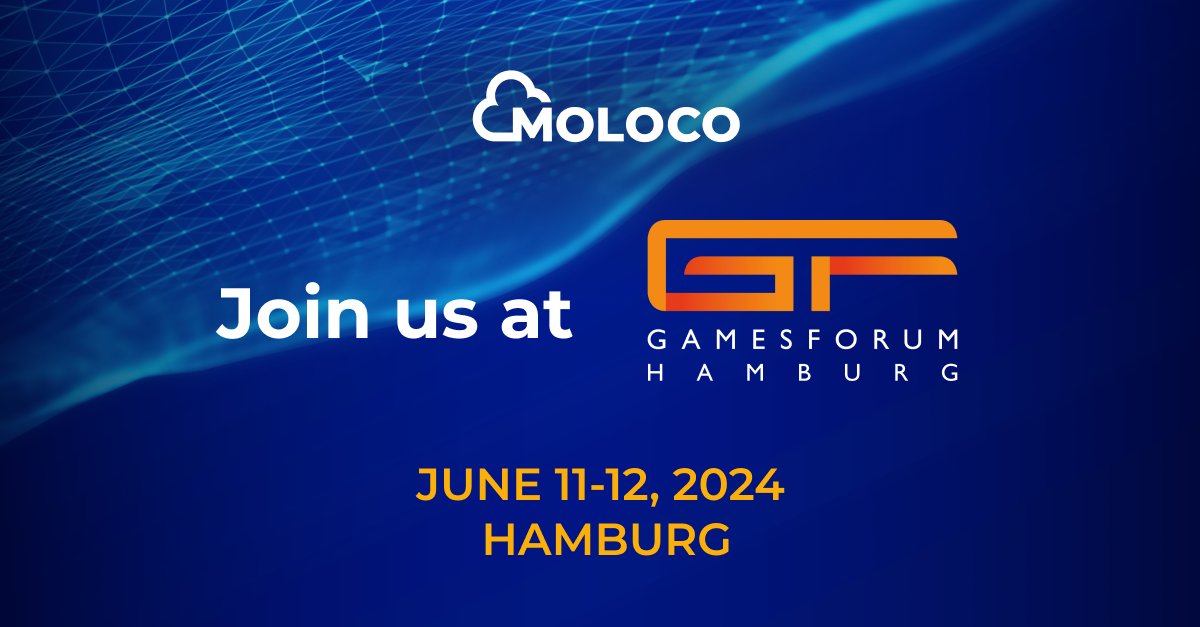 Join Moloco at Games Forum Hamburg! As app marketing specialists with a focus on gaming, we're eager to delve into the latest trends and discussions shaping the industry. We look forward to connecting with you and exploring new opportunities at Games Forum Hamburg! See you there!