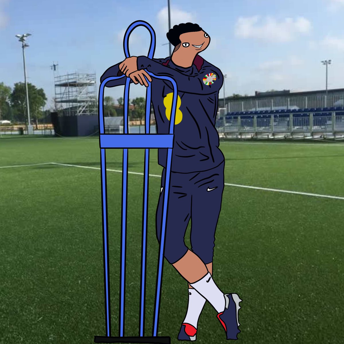 JOODonSOL's tweet photo. BREAKING NEWS 📰 🚨 

@England are missing me.

Good job I’ll be back in time for the @YURO2024 charged and ready to go. 

And yes, ITS CUMIN HOME 🏠 

$JOOD https://t.co/bXrFK3Bm5S