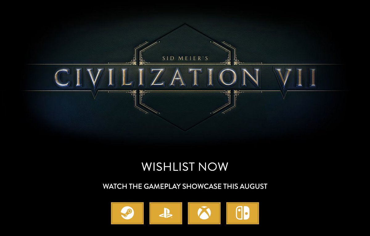Nintendeal's tweet photo. Civilization VII is coming to Nintendo Switch, PS4, PS5, and Xbox in 2025 https://t.co/WSEPZT0cEu