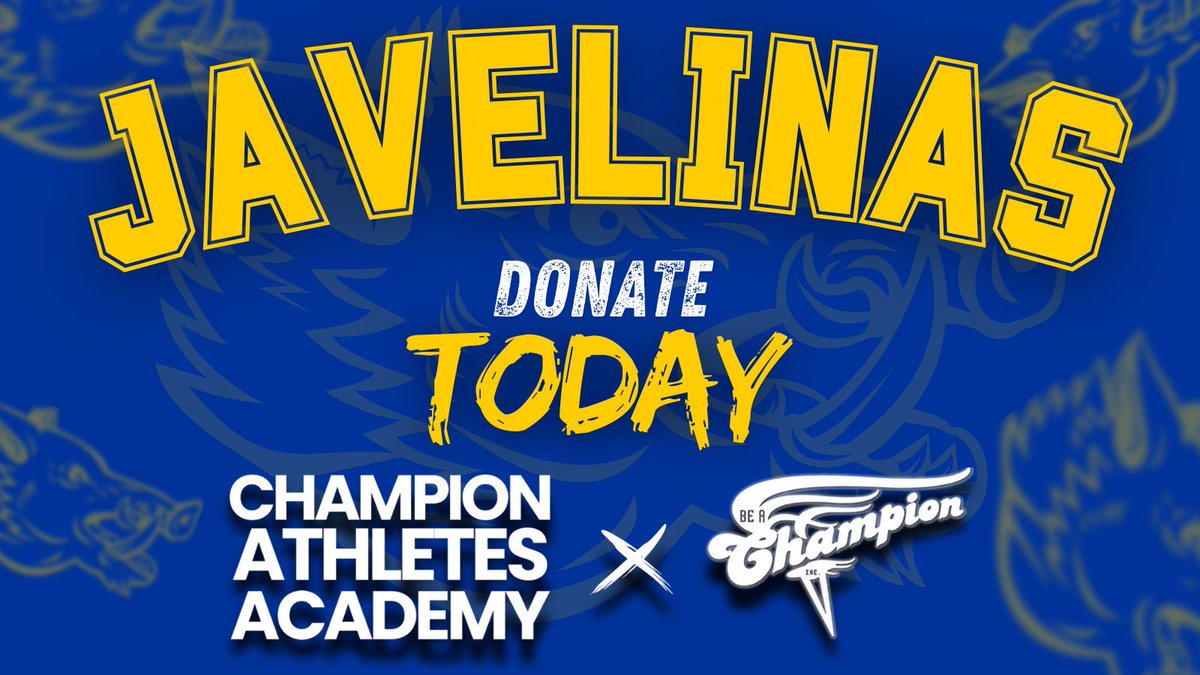 allensingleton_'s tweet photo. 🚀 Help @JavelinaMBB soar to new heights with your donation to @bacchampionath &amp; @BEACHAMPIONINC! Your generosity fuels our passion and success. 

Click the link to make a difference! 🏆 https://t.co/nn70mBQjWt 

#SupportTheDream @JavelinaNation @JavelinaSports https://t.co/izc5oadrRm