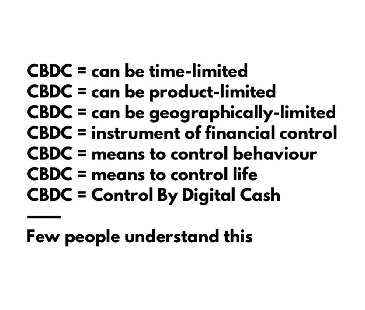 DeyevGene's tweet image. Reject 🚫 #CDBC 
CDBC is not #web3 #crypto it’s a trap!