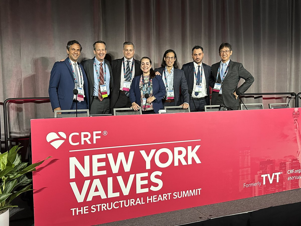 Maral Ouzounian (@ouzounianmd) on Twitter photo Thanks #NYValves2024!
We had some top surgical talent discussing aortic valve repair, the Ross procedure, complex valve management.
Loved being on these panels with friends from far and wide. <a href="/Mark_PetersonMD/">Mark</a> <a href="/MichaelMwachu/">Michael Chu</a> <a href="/IHamamsy/">Ismail El-Hamamsy, MD, PhD</a> Thanks #NYValves2024!
We had some top surgical talent discussing aortic valve repair, the Ross procedure, complex valve management.
Loved being on these panels with friends from far and wide. <a href="/Mark_PetersonMD/">Mark</a> <a href="/MichaelMwachu/">Michael Chu</a> <a href="/IHamamsy/">Ismail El-Hamamsy, MD, PhD</a>