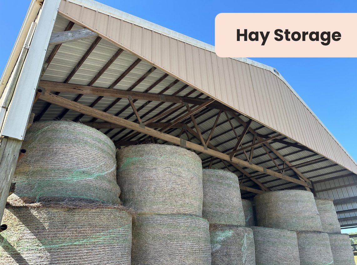 Proper hay storage will help retain its nutritional content, which can help reduce costs of feeding when forage becomes limited. Take a look at the link below for tips on storing hay, both indoor and outdoor, to be prepared when the times comes!
extension.illinois.edu/beef-cattle/ha…
