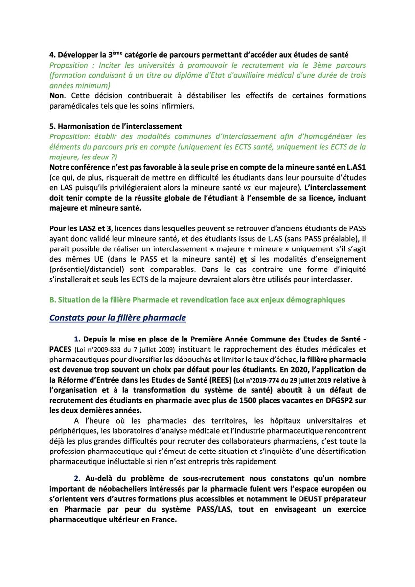 Conf Doyens Pharmacie tweet media