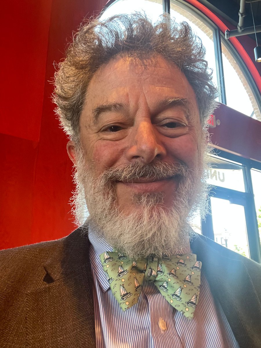 It's definitely sailing weather. Alas, there is no place nearby for us to rent a boat. I'll have to wear them instead.

Happy #bowtiefriday! Happy early summer.

@danieljweiner
<a href="/glicklab/">Philip  Glick MD MBA</a>
<a href="/kjdelay1/">Kent DeLay</a>
<a href="/rubin_allergy/">Zachary Rubin, MD</a>
<a href="/PeterHotez/">Prof Peter Hotez MD PhD DSc(hon)</a>
<a href="/DocWithBowtie/">Joe Thomas, MD, FHM</a>
<a href="/TheRealDSrini/">Dhruv Srinivasachar MD (he/el/ele)</a>