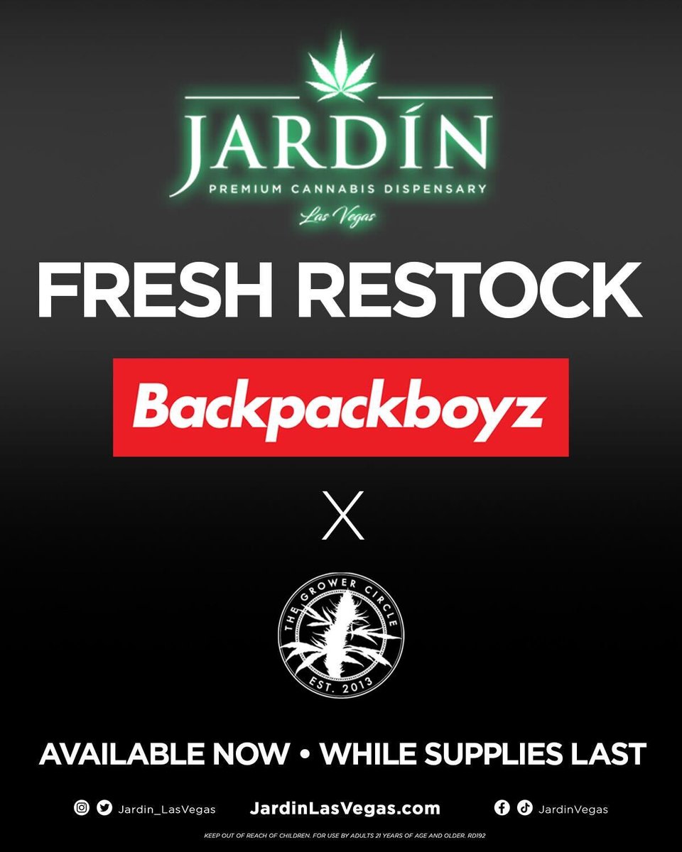 Jardin_LasVegas's tweet photo. Fresh Restock! @TheBackpackBoyz 🔥 #FreshRestock #BackpackBoyz https://t.co/bzWdhIcCSn