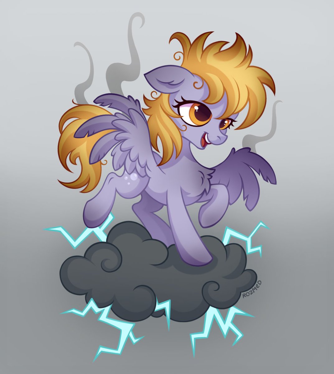 Oh, careful with the storm clouds, muffin😅
#mlp #derpy