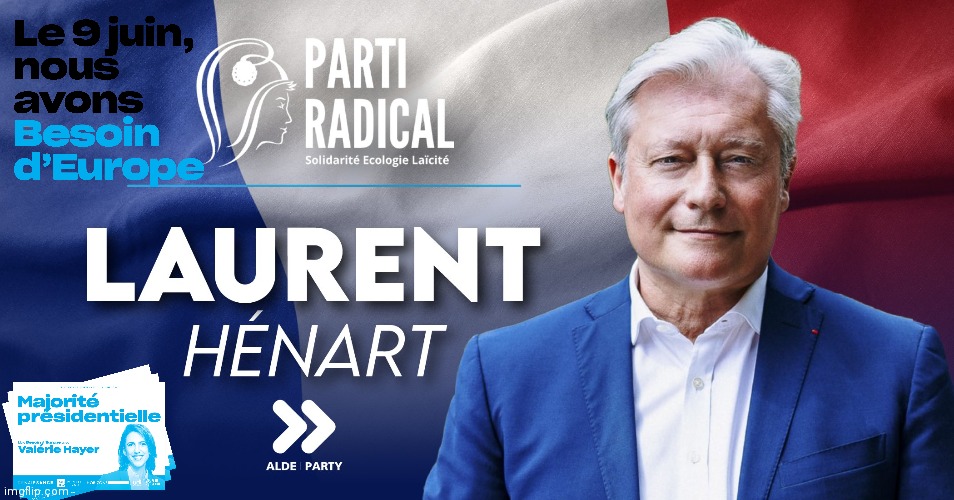 🇪🇺🇫🇷🗳 Dimanche 9 Juin 2024 : un seul jour, un seul tour ! On vote et nous avons toutes et tous @BesoindEurope avec <a href="/LaurentHenart/">Laurent Hénart</a>, Président du <a href="/PartiRadical/">Parti Radical</a> et <a href="/ValerieHayer/">Valérie Hayer</a> !

#Europeennes2024Français #europe #ElectionsEuropéennes2024