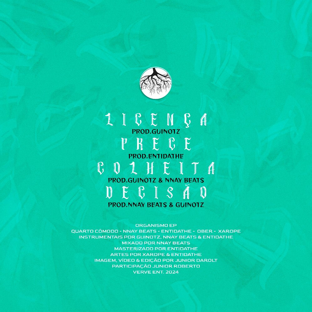 _OberdanP's tweet photo. Organismo EP nas ruas!   EP Colaborativo entre artistas da Verve Ent. Produzido e interpretado por Quarto Cômodo, Nnay Beats, Entidathe, Xarope e Ober.  

Clipe produzido por Junior Darolt 📹 
https://t.co/OEWZponlBE

É a Verve
2024 https://t.co/pVd1BvtYi9