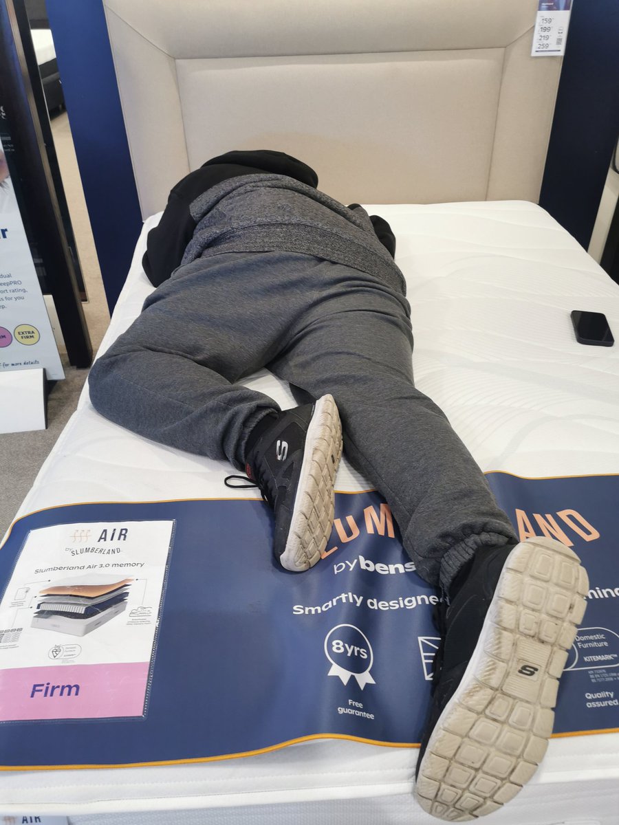 Let's face it
No one sleeps lying on their back like a freshly laid out corpse