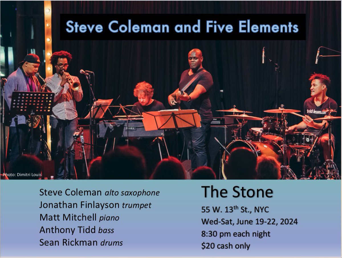 Steve Coleman tweet media