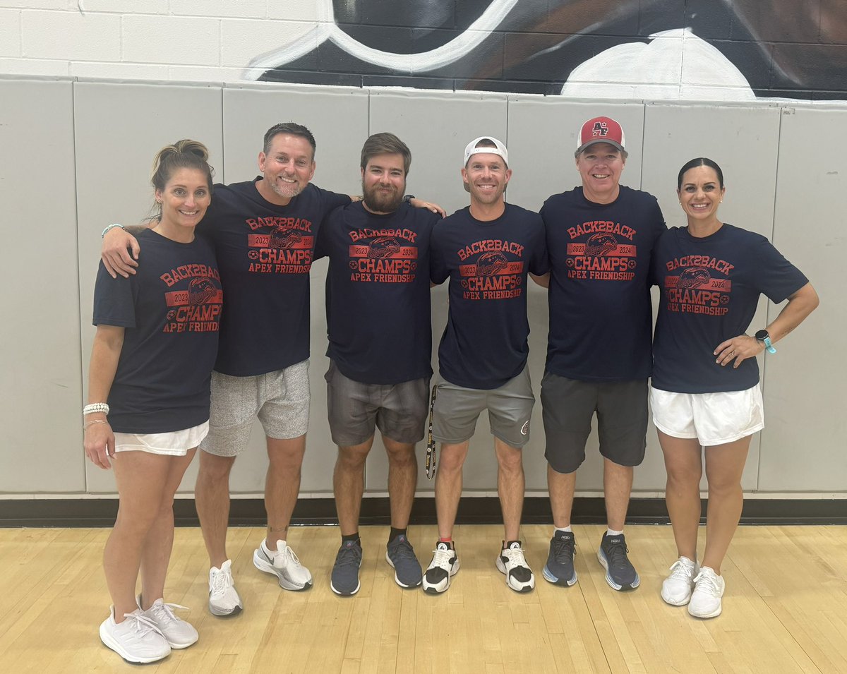 Jen Olmstead (@olmstead_jen) on Twitter photo Here are the 3 winning homerooms from field day today! What a Fun day it was. Thank you to our amazing PE Teachers for hosting a great day <a href="/AFMSChargers/">Apex Friendship Middle School</a> 💙❤️ Here are the 3 winning homerooms from field day today! What a Fun day it was. Thank you to our amazing PE Teachers for hosting a great day <a href="/AFMSChargers/">Apex Friendship Middle School</a> 💙❤️