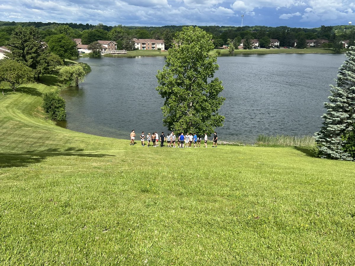 The Hill. Team Work, Hard Work, Extra Work!