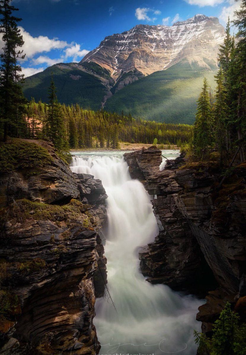 Athabasca falls Canadá