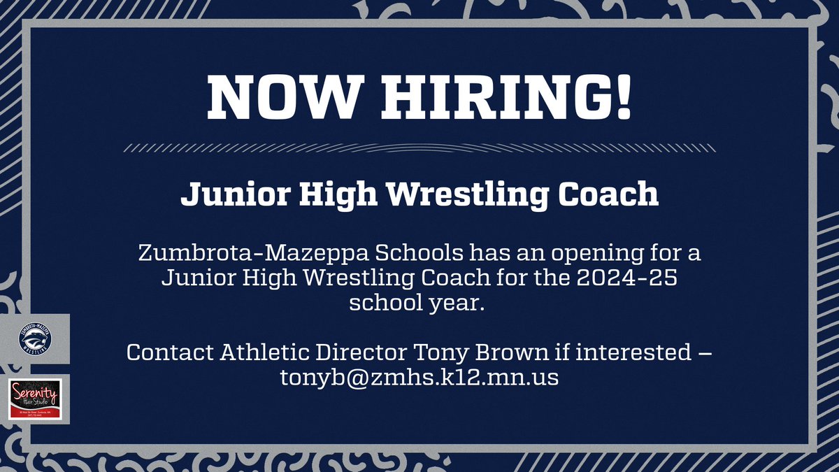 Junior High Coaching Opportunity