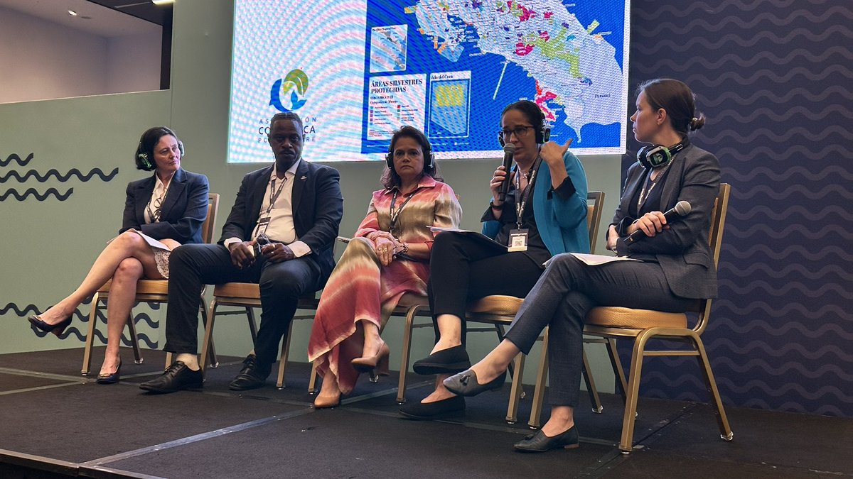 Costa Rica por Siempre (@crporsiempre) on Twitter photo Durante el panel de hoy conversamos sobre alianzas, innovación con el sector privado, seguros por los efectos de los huracanes, el Fondo Azul Costa Rica y plataformas regionales de financiamiento a largo plazo para la conservación azul.
Junto a <a href="/FFEM_Fr/">Fonds français pour l'environnement mondial (FFEM)</a> <a href="/MAR_Fund/">MAR Fund</a> SLUNCF y Durante el panel de hoy conversamos sobre alianzas, innovación con el sector privado, seguros por los efectos de los huracanes, el Fondo Azul Costa Rica y plataformas regionales de financiamiento a largo plazo para la conservación azul.
Junto a <a href="/FFEM_Fr/">Fonds français pour l'environnement mondial (FFEM)</a> <a href="/MAR_Fund/">MAR Fund</a> SLUNCF y