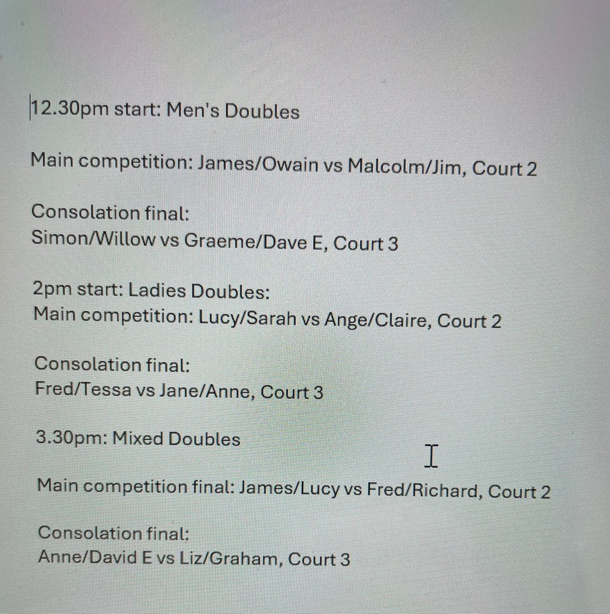 Harrogate Racquets tweet media