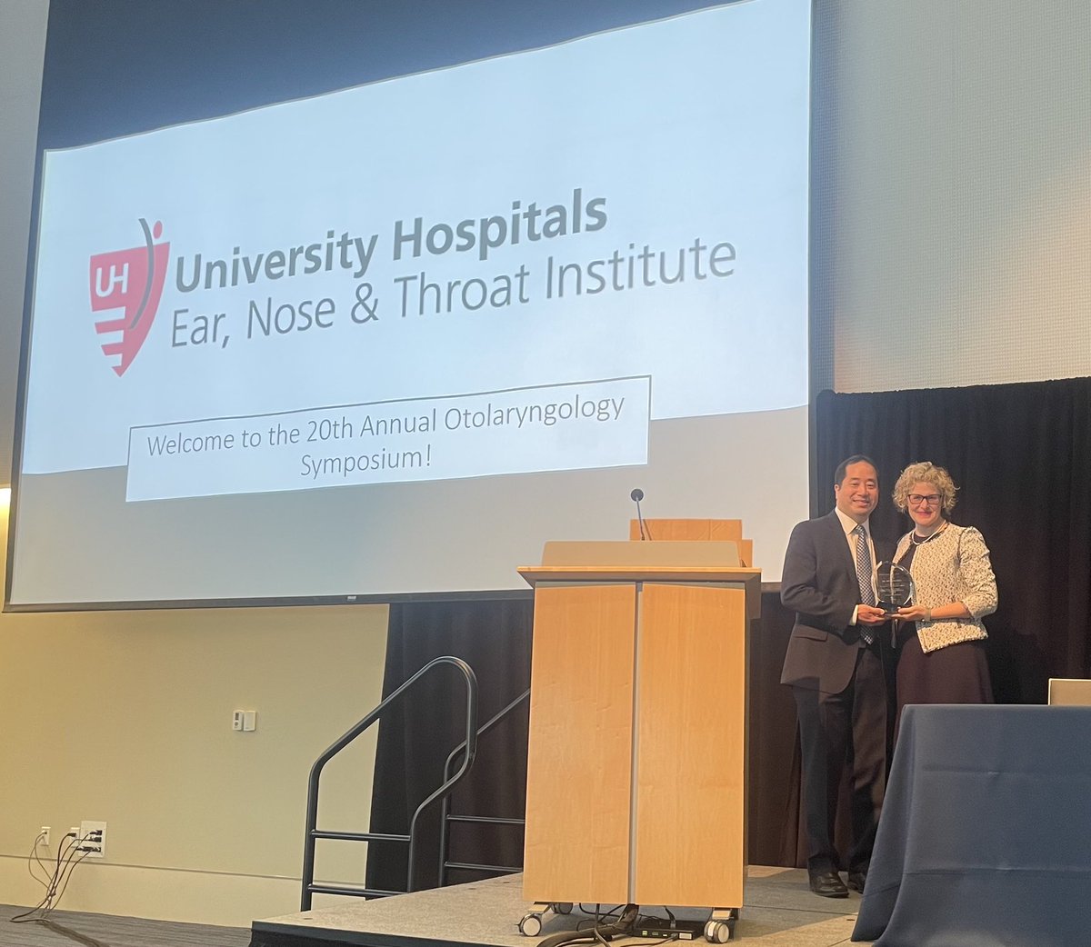Awesome presentation by Michael Hoa, MD for the James Arnold, MD Lecture series during our symposium today!