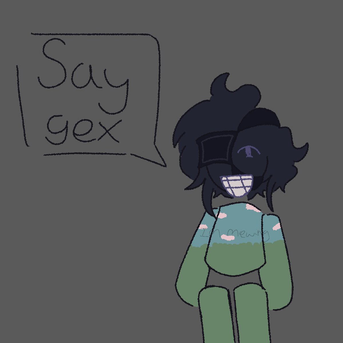 DailyDarkWin's tweet photo. day 4 that one image from the server say gex please laugh vro https://t.co/hC8UBsLNAZ
